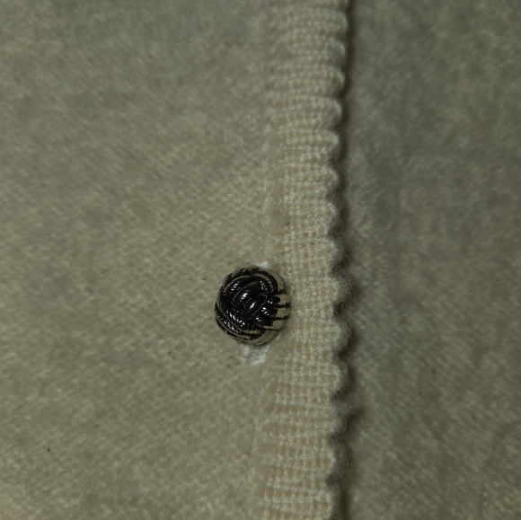 Vintage Karen Scott Woll Sweater Cardigan Embroidered Wool - Picture 4 of 10
